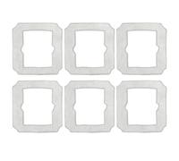 Almohadilla De Repuesto For Mopa, Compatible Con Ecovacs, Accesorios For Paño De Limpieza De Ventanas Winbot Mini(6pcs)