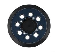 Almohadilla de repuesto para lijadora de 5 pulgadas con 8 agujeros, para CMCW220B y CMEW231 al azar para lijadoras orbitales, respaldo de ingeniería con goma suave, seguro y disco