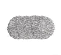 Almohadilla de repuesto para mopa Dreame S30 Pro Ultra - Paño de microfibra de alta absorción para uso en seco y húmedo - Accesorios para aspiradora robot de 14 cm (F)