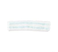 Almohadilla de repuesto turquesa para lavadora de ventanas Leifheit M, cubierta con cerdas especiales para una limpieza profunda, 27,5 x 6,8 cm (6 unidades)