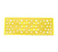 Almohadilla de respaldo compatible con Mirka DEOS 383CV Almohadilla de lijado de gancho y bucle, herramientas abrasivas, almohadilla protectora de repuesto para lijadora de 70 x 198 mm