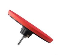 Almohadilla de respaldo de 150 mm para amoladora angular y taladro, placa de soporte de disco de lijado de 6 pulgadas con adaptador, esponja pulidora de espuma firme para carpintería y metal