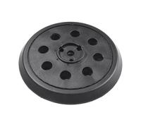 Almohadilla de respaldo de 5 pulgadas para Bosch RS032 y RS031 modelos 1295DP 1295DH 1295DVS 3107DVS 3725DVS, gancho y bucle, goma, 14 mm de grosor, color negro