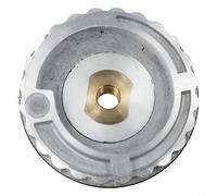 Almohadilla de respaldo de bloqueo de caracol para rosca M14 y /20.3 cm-11, adaptador de cambio rápido de aluminio para pulido de piedra húmeda, soporte de molienda de 4 pulgadas con agujero de agua
