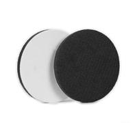 Almohadilla de respaldo de disco de lijado de espuma suave de 5 pulgadas para lijadora orbital, almohadilla de esponja de 125 mm con rosca de 5/8-11 para pulido desigual, paquete de 2