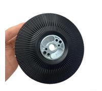 Almohadilla de respaldo de disco de lijado para amoladora angular para amoladoras de 4.5 a 7 pulgadas con diseño de refrigeración por aire y rosca de fijación segura para una mayor vida útil del disco