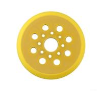 Almohadilla de respaldo de lijado de 8 agujeros para Bosch GEX125-1AE PEX220A PEX220AE PEX220AE lijadora orbital amarillo PU Disco accesorio de herramienta eléctrica