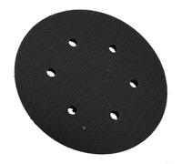 Almohadilla de respaldo de poliuretano de 150 mm y bucle para lijadora de aire y pulidora, 6 pulgadas de diámetro con patrón de 6 agujeros y rosca UNF de 5/16 pulgadas, se adapta a la mayoría de