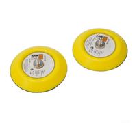 Almohadilla de respaldo de pulido de 75 mm con rosca de 6 mm para lijadoras Da Air Power de hasta 12000 rpm, soporte de disco de metal de goma para madera, metal, pintura, molienda y tareas de acabado
