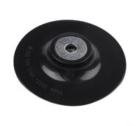 Almohadilla de respaldo para amoladora angular de 180 mm, placa de goma para discos de lijado para adaptador de taladro m14, pulidora giratoria 15300 RPM máximas