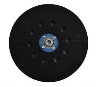 Almohadilla de respaldo para lijadora de paneles de yeso de 9 pulgadas, 10 agujeros de 210 mm con rosca de 14 mm para lijadoras sin polvo, disco de pulido de pared compatible con cable Porter (1