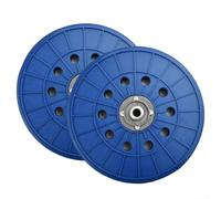 Almohadilla de respaldo para lijadora de paneles de yeso de 9 pulgadas, 2 piezas de 210 mm de diámetro, rosca de 14 mm y para pulir