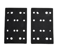 Almohadilla de respaldo para lijadora neumática, almohadilla de interfaz de terciopelo de 70 x 400 mm/70 x 198 mm/80 x 133 mm, almohadilla protectora de repuesto compatible con máquinas pulidoras