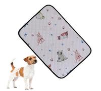 Almohadilla de reutilizable para perro, lavable y absorbente, almohadillas de para perro, para conejo, cachorro, anciano, gatito, gato, raza mediana y