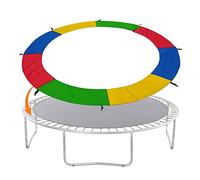 Almohadilla de seguridad para cama elástica al aire libre, cojín de espuma de repuesto, protector de borde y accesorios resistentes a la intemperie