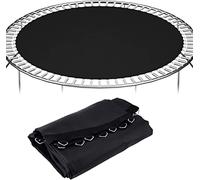 Almohadilla de seguridad redonda para cama elástica de 14 pies, con 84 hebillas, máxima protección contra rebote para trampolín de jardín, accesorios que garantiza un tiempo de juego seguro