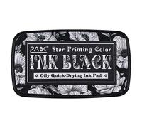 Almohadilla de sellos de colores surtidos para diario, álbumes de recortes, tintas tradicionales, a base de aceite, lavable, almohadilla a base de aceite