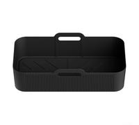 Almohadilla de separación de aceite compatible con AF500, diseño de silicona extendida para mejores resultados de cocción (1 negro)