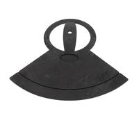 Almohadilla de Silenciador para Batería, Goma Negra, una Pieza | Batería y Platillos, Uso de Práctica para Principiantes, Pieza Reutilizable, Segura y Resistente
