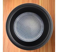 Almohadilla de silicona a prueba de quemaduras para olla arrocera comercial, resistente al calor, controla el flujo de vapor para evitar que los alimentos se peguen y quemen (26 cm)