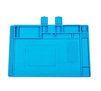 Almohadilla de silicona con aislamiento térmico para reparación de teléfono, plataforma de mantenimiento, plataforma de escritorio, banco de trabajo, tapete de mesa de silicona