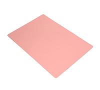 Almohadilla de Silicona de Aislamiento por Calor, Alfombra de Soldadura Anti Estática Segura sin Deslizamiento Gran Flexibilidad para el Mantenimiento (ORANGE) (Rosado)