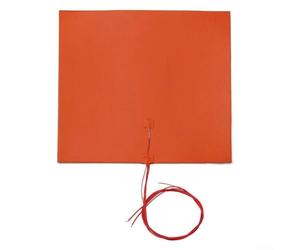 Almohadilla de silicona de alta potencia para calentador de 500 x 500 mm, 220 V, 1400 W para impresora, transferencia de calor fiable con caja fuerte y construcción