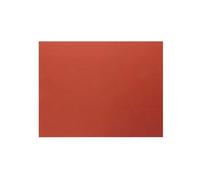 Almohadilla de silicona for prensa térmica ligera, 200 x 250 mm, 290 x 380 mm y 140 x 170 mm, cuadrada, color rojo, 1 unidad(290x380x8mm)