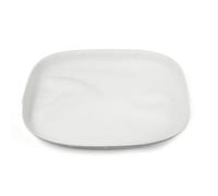 Almohadilla de silicona para caja de arena para gatos M1 Lite con parte superior abierta, autolimpiante (blanco)