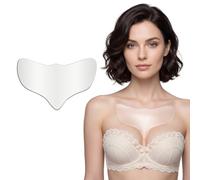 Almohadilla de Silicona para el Pecho, Parche Antiarrugas Escote Reutilizable, Sujetador Antiarrugas para Dormir, Tratamiento Reafirmante y Tonificante para la Piel del Escote, Talla XL, 1 Unidad