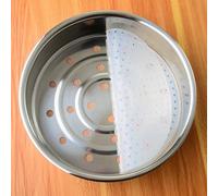 Almohadilla de silicona para olla arrocera comercial diseñada para evitar quemaduras, resistente al calor y reutilizable con control de flujo de vapor (26 cm)