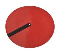 Almohadilla de silicona reductora de ruido para tocadiscos que elimina la estática y mejora tu experiencia auditiva de vinilo (rojo)