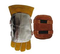 Almohadilla de soldadura con escudo de protección para las manos Escudo térmico para soldadura por fusión de metales para corte de calderas industriales