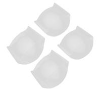 Almohadilla de soporte de arco, 2 pares de soporte de arco Plantilla de silicona para pies planos Almohadilla de zapato ortopédica elástica Potenciador de la plantilla