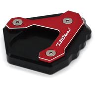 Almohadilla de soporte lateral para motocicleta Motocicletas para BMW G310GS G 310GS 2017 2018 Accesorios CNC para motocicletas Soporte de extensión lateral Marco almohadilla(Rojo)