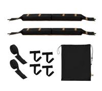 Almohadilla de Soporte para Kayak en el Techo | Portaequipajes para Escalera De Canoa Y Kayak | con Correas De Sujeción Y Bolsa De Almacenamiento, Resistentes A La Intemperie para Vehículos