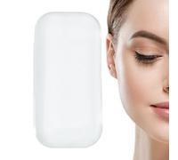 Almohadilla de soporte para pestañas, almohadillas para debajo de los ojos, soporte de almohadilla de extensión de pestañas, calcomanía de silicona agradable al tacto para la frente para mujeres