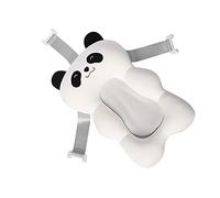 Almohadilla de Suspensión para Baño de bebé, Cojín de Baño para bebé a Prueba de Fugas, Respetuoso con la Piel, Poliestireno EPS con Badajos Individuales para Bañera (panda blanco)