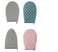 Almohadilla de tabla de planchar de mano para mangas y collares, guante de planchado de vapor resistente al calor, mini ayuda de planchado portátil para el hogar, Trav(D)
