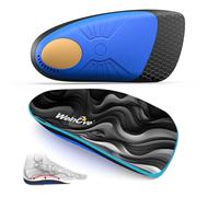 Almohadilla de talón para aliviar la Fascitis plantar - Welnove Plantilla para tendinitis de talón, espinas óseas, dolor, Mujeres 36,5-40, Hombres 37-40,5