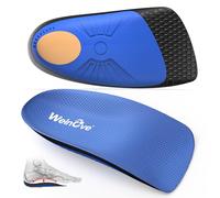 Almohadilla de talón para aliviar la Fascitis plantar - Welnove Plantilla para tendinitis de talón, espinas óseas, dolor, Mujeres 36,5-40, Hombres 37-40,5