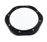 Almohadilla de Tambor de Plástico Silenciosa con Tornillos Galvanizados, Algodón Reductor de Sonido para Practicar, Entrenar, Reuniones de Amigos