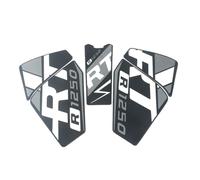 Almohadilla De Tanque para BMW R1250RT R 1250 RT, Pegatinas para Motocicleta, Kit Combustible Y Aceite, Protector Rodillas con Espina Pescado, Adhesivo Tracción Goma Decorativo