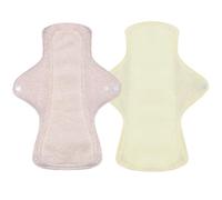 Almohadilla de tela menstrual absorbente de algodón reutilizable para mujer, forro de ropa interior, tecnología antibacteriana, diseño lavable