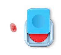 Almohadilla de tinta multifuncional para sellos profesionales, de secado rápido para uso financiero, tintas de contabilidad