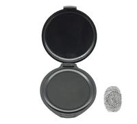Almohadilla De Tinta Para Huellas Dactilares: Almohadilla Portátil Para Huellas Dactilares Sin Tinta, Herramienta De Identificación De Suministros Para Notarios, Dispositivo De Identificación De