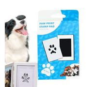 Almohadilla de tinta para huellasde patas de perro- DIY Keepsake Pawprint Maker | DIY Keepsake Pawprint Maker, kit de impresión de pata de perro, kit de impresión de nariz de perropara gatos o perr