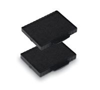 Trodat Almohadilla tinta 6/57 para sellos autoentintables Professional 5207 y 5470 – Negra, blíster 2u
