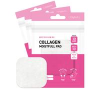 Almohadilla de tner de colgeno drmico - Almohadilla de tner coreano para elasticidad y mejora de arrugas con pptidos - Kit de viaje 12 almohadil