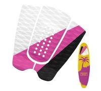 Almohadilla De Tracción para Plataforma De Surf: Accesorio Profesional para Agarre De Tabla, Patrón De Superficie Antideslizante, Núcleo De Espuma Amortiguadora Resistente A Impactos, Diseño D